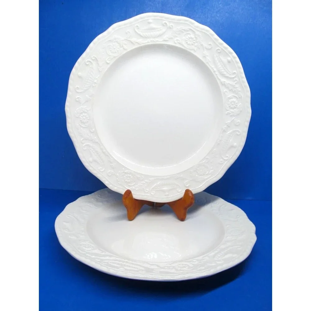 Canonsburg Pottery Adams Antique White10